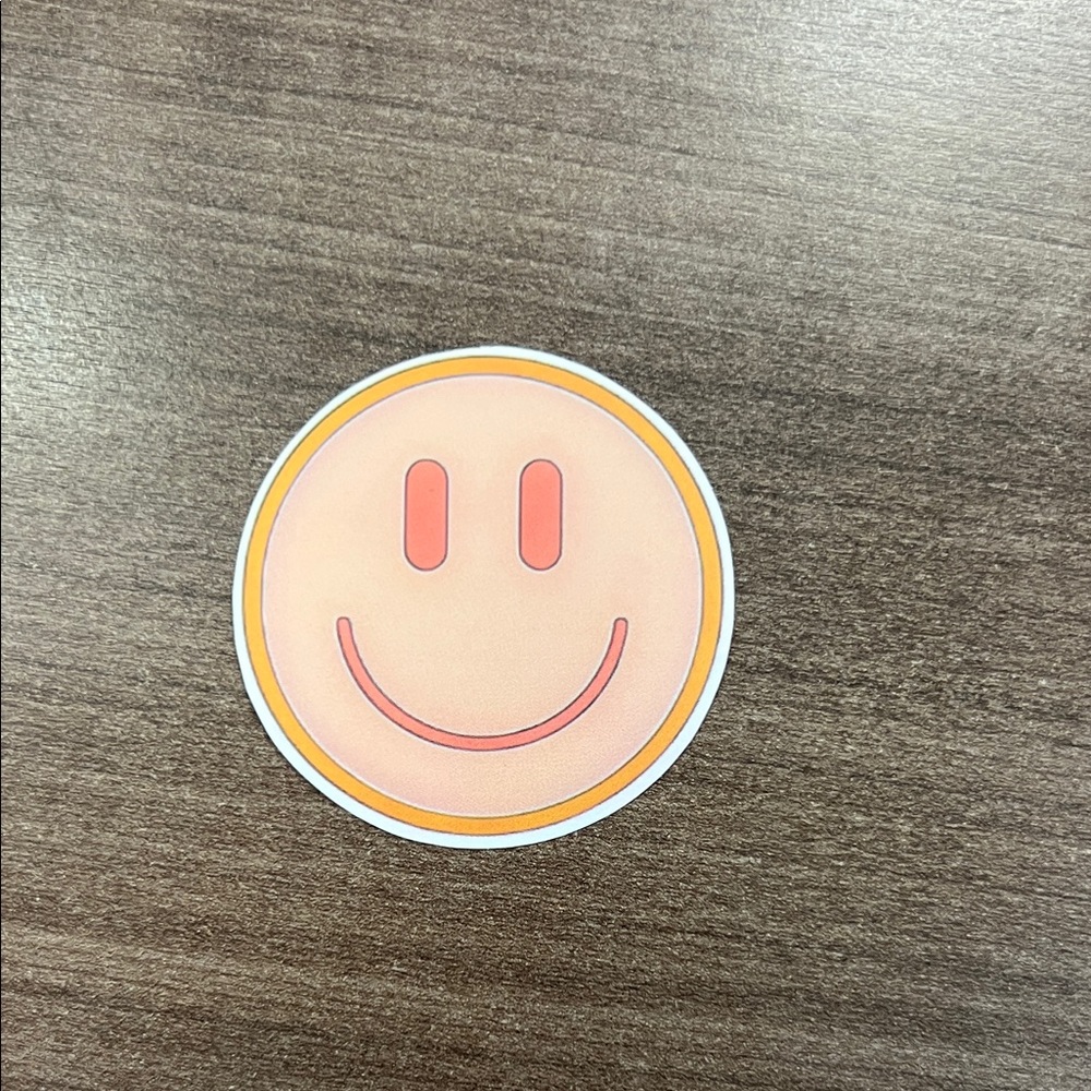 4/$10 Smiley Face Sticker